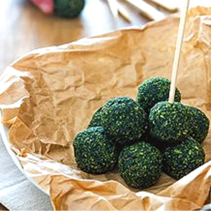 Foto Ricetta Meatballs with spinach and chia seeds Foto Ricetta Meatballs with spinach and chia seeds