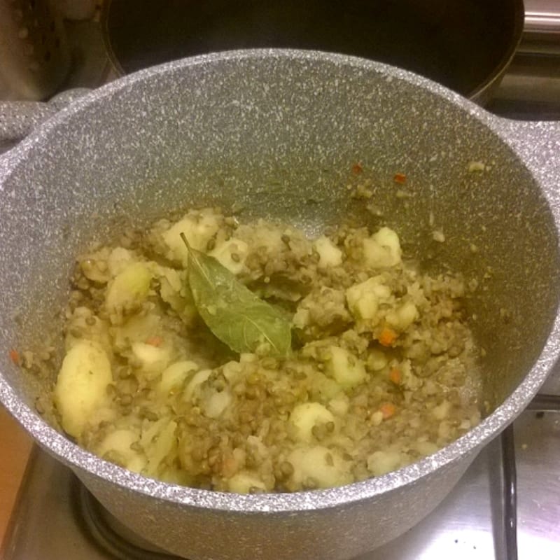 Foto Ricetta Potato soup with lentils Foto Ricetta Potato soup with lentils