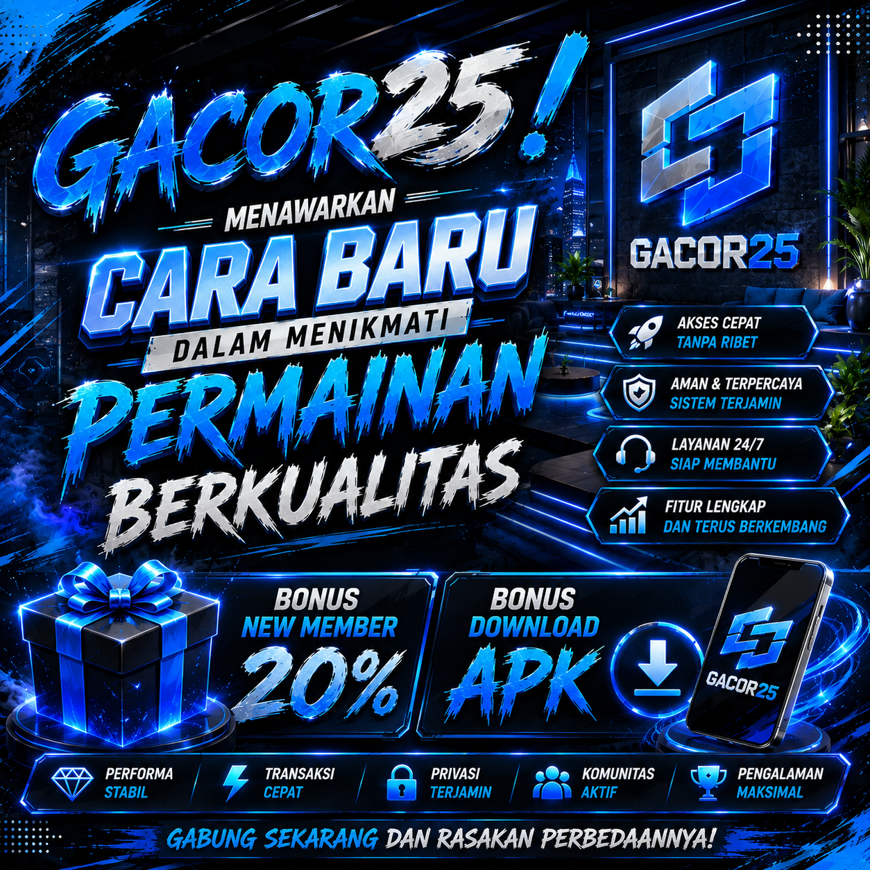 Gacor25! Menawarkan Cara Baru Dalam Menikmati  Slot Online Berkualitas