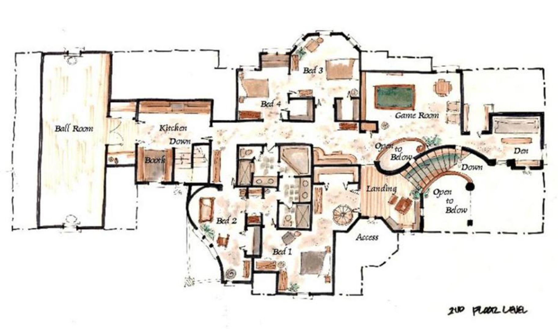 Chateauesque House Plan Unique House Plans Exclusive Collection