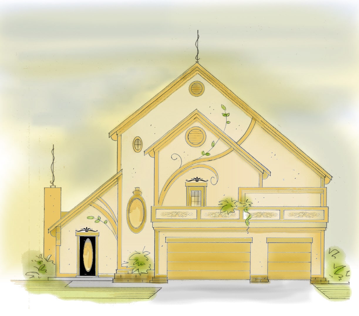 Toll house plan