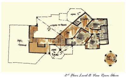 Rugged house plan