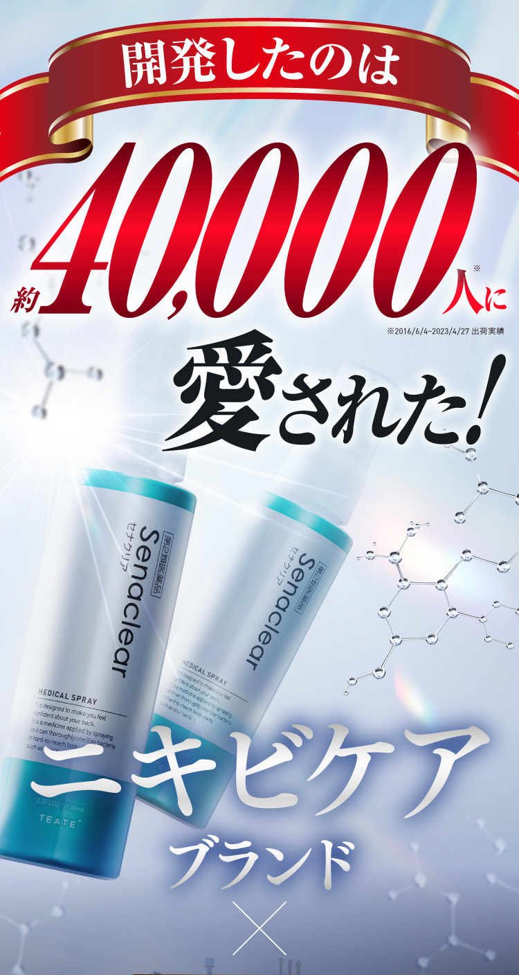 約40000人に愛された大人気ニキビケアブランド