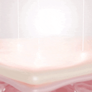 レーザーが皮膚内部へ照射される動画2