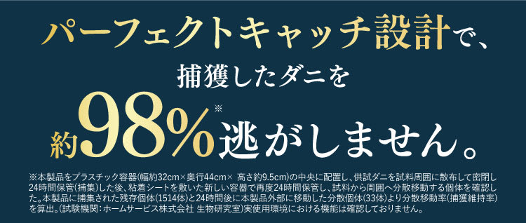 パーフェクトキャッチ設計で