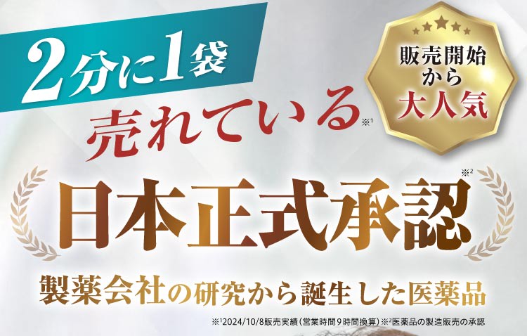 日本正式承認｜ポテンツァ錠0