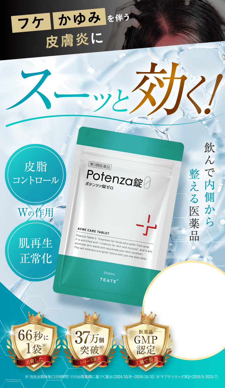 つらい皮膚炎にスーッと効く