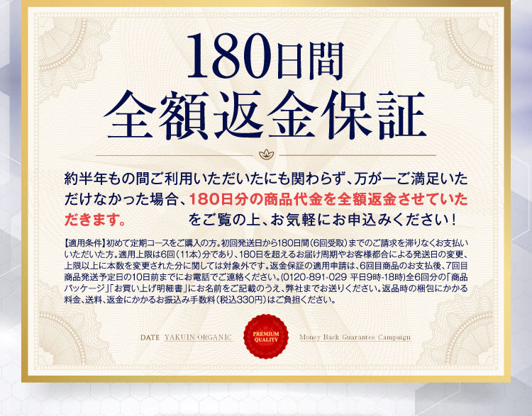 返金保証