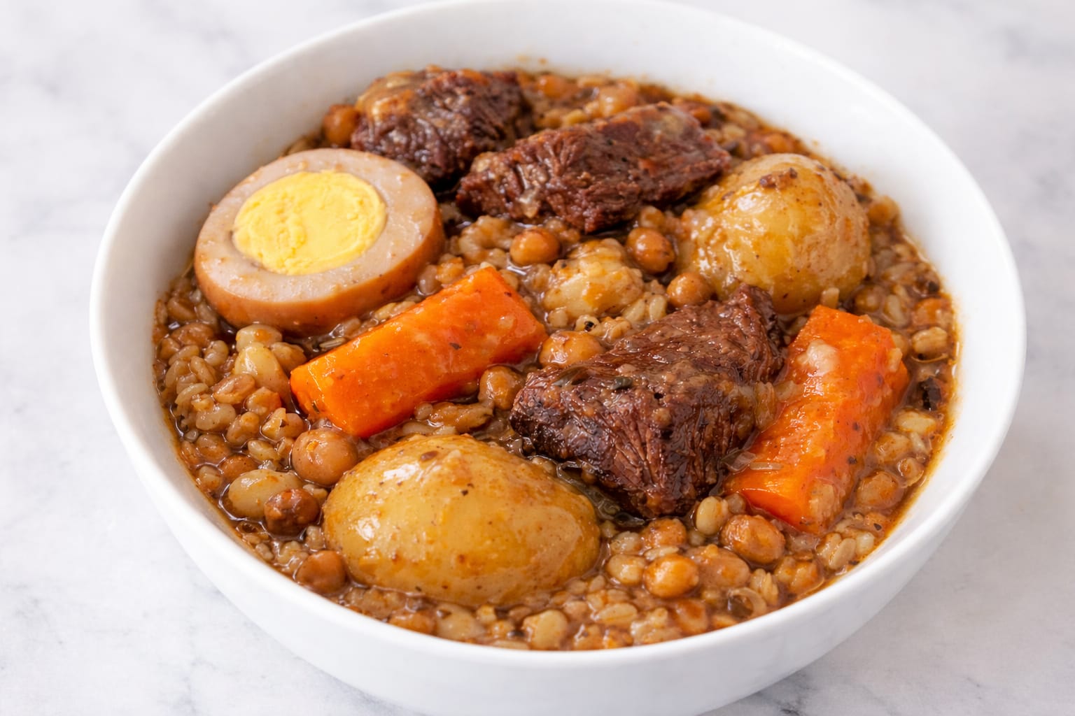 צ'ולנט — גרסה אשכנזית