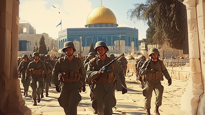 הצנחנים בירושלים, תשכ״ז