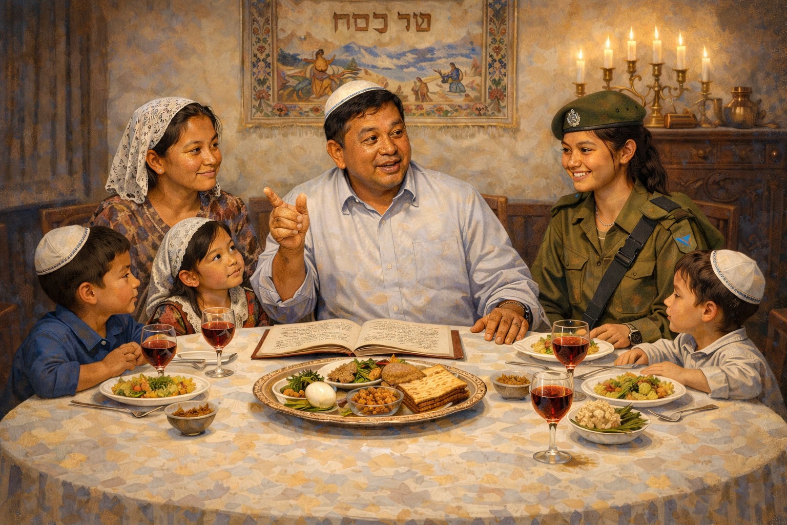 bnei menashe jews family