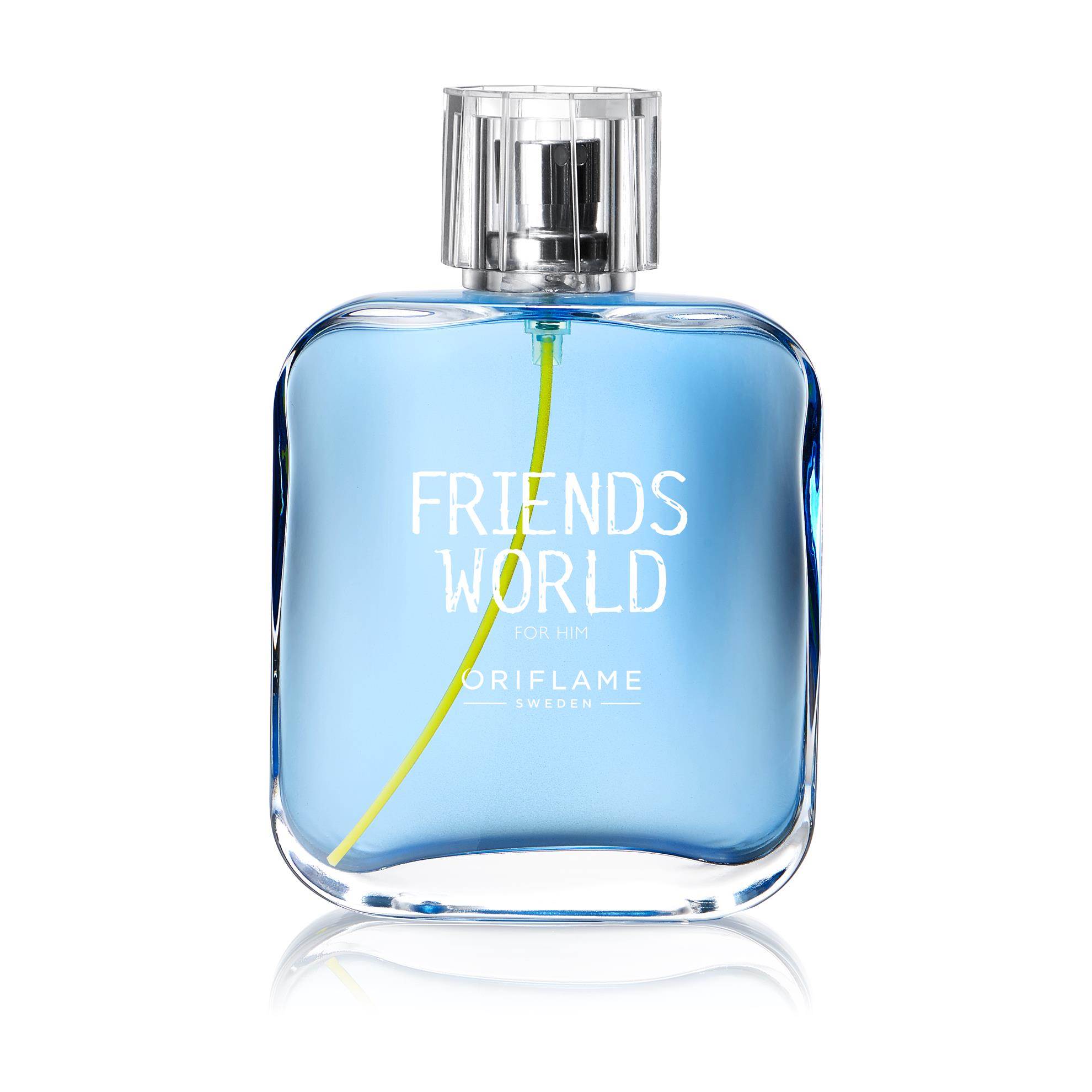 Friends World For Him Eau De Toilette 33384 Parfum Perawatan Pria Oriflame Cosmetics