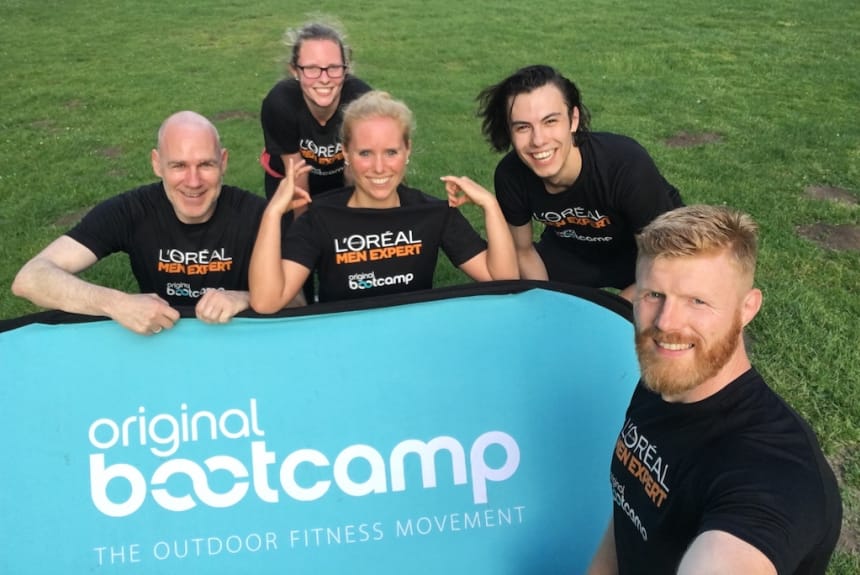 Nico beim Bootcamp Training in Hamburg Nico beim Bootcamp Training in Hamburg