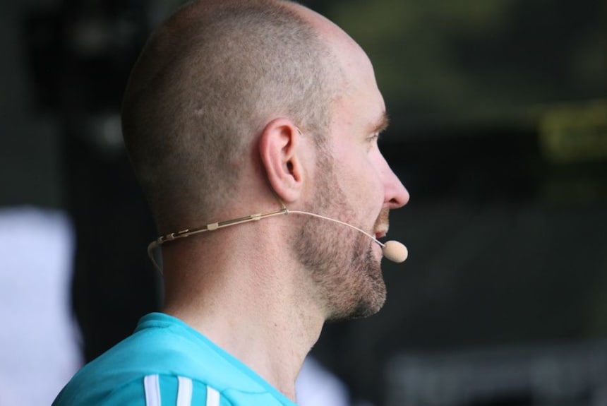 Helge Thorn beim Coaching Helge Thorn beim Coaching