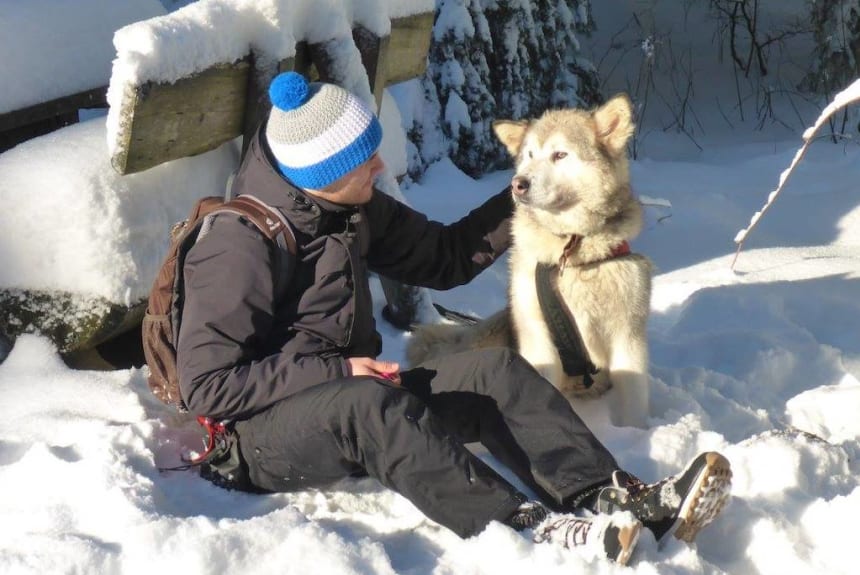 Joscha liebt es draußen zu sein Joscha liebt es draußen zu sein