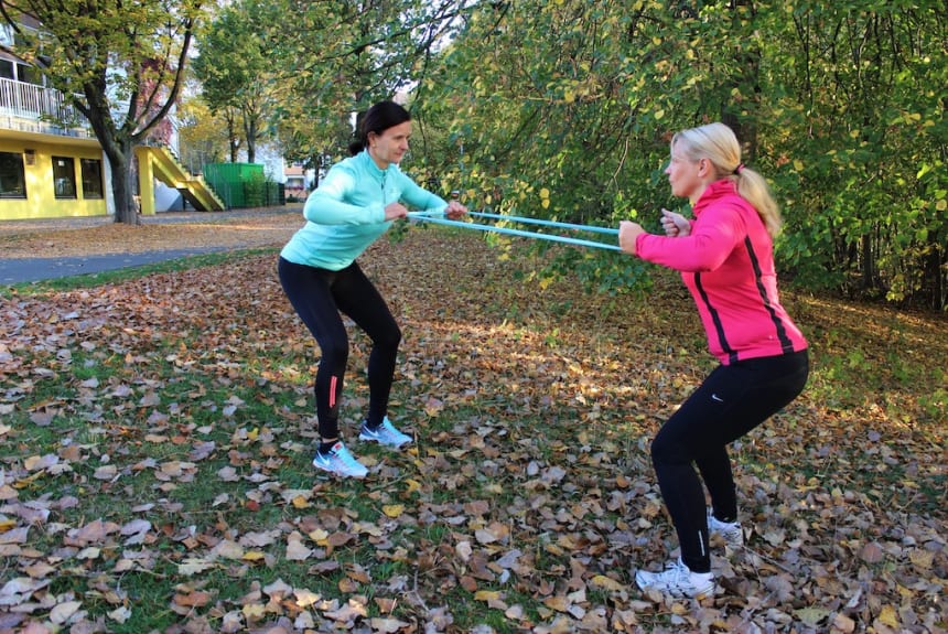 Training mit Partner Training mit Partner