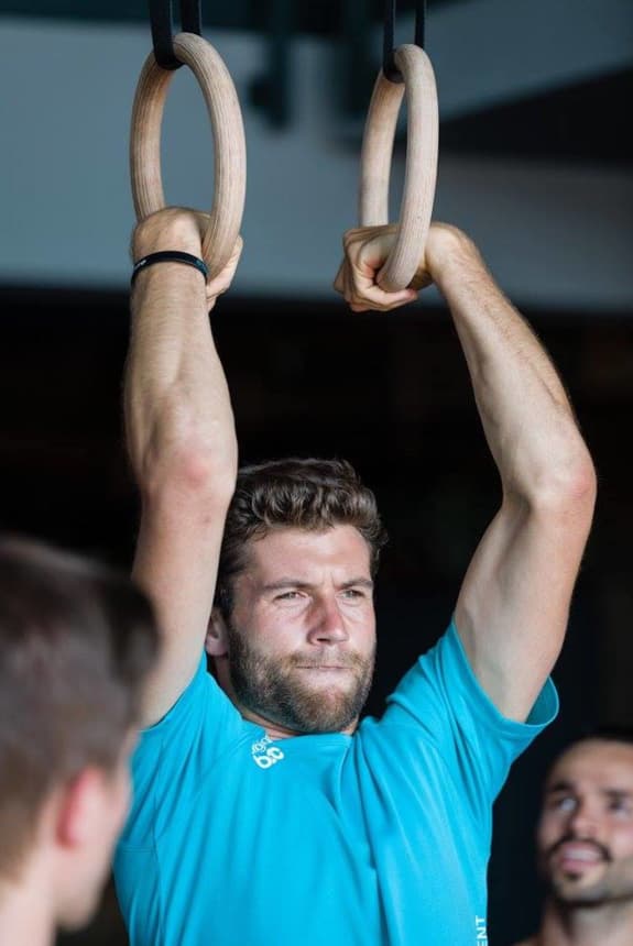 Ein aktiver Personal Trainer Ein aktiver Personal Trainer