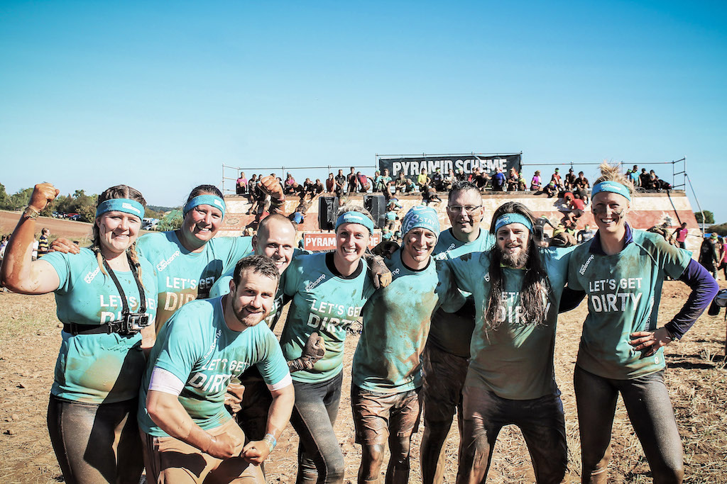 Dortmunder Booties beim Tough Bootie 2018 Team Dortmund beim Tough Bootie
