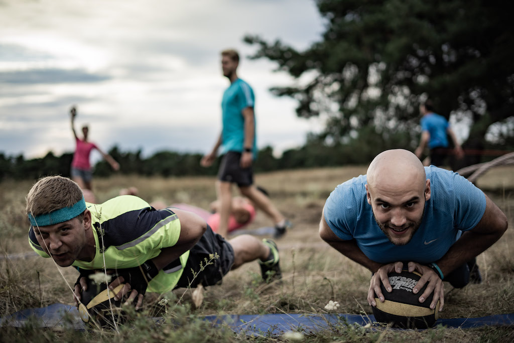 Outdoor Firmenfitness Für jedes Fintesslevel geeignet