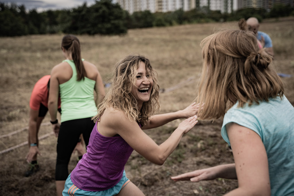 Firmenfitness mit Original Bootcamp Spass beim Training
