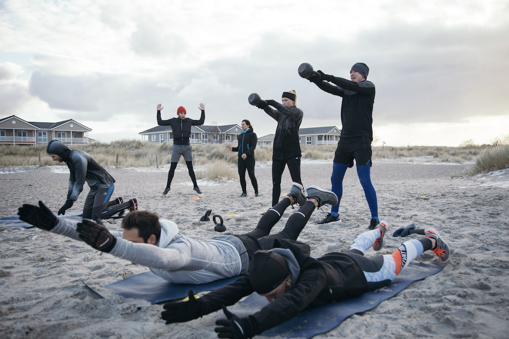 Fit im Urlaub Heiligenhafen Gemeinsam sportelt es sich am Besten