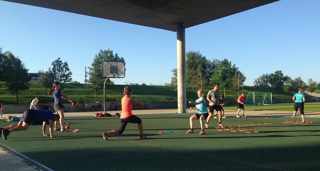 Outdoor Fitness Training Potsdam Alternativ zum Fitnessstudio in Potsdam an der frischen Luft