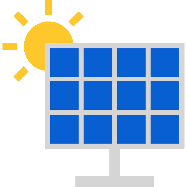 Reduce your bills with solar logo