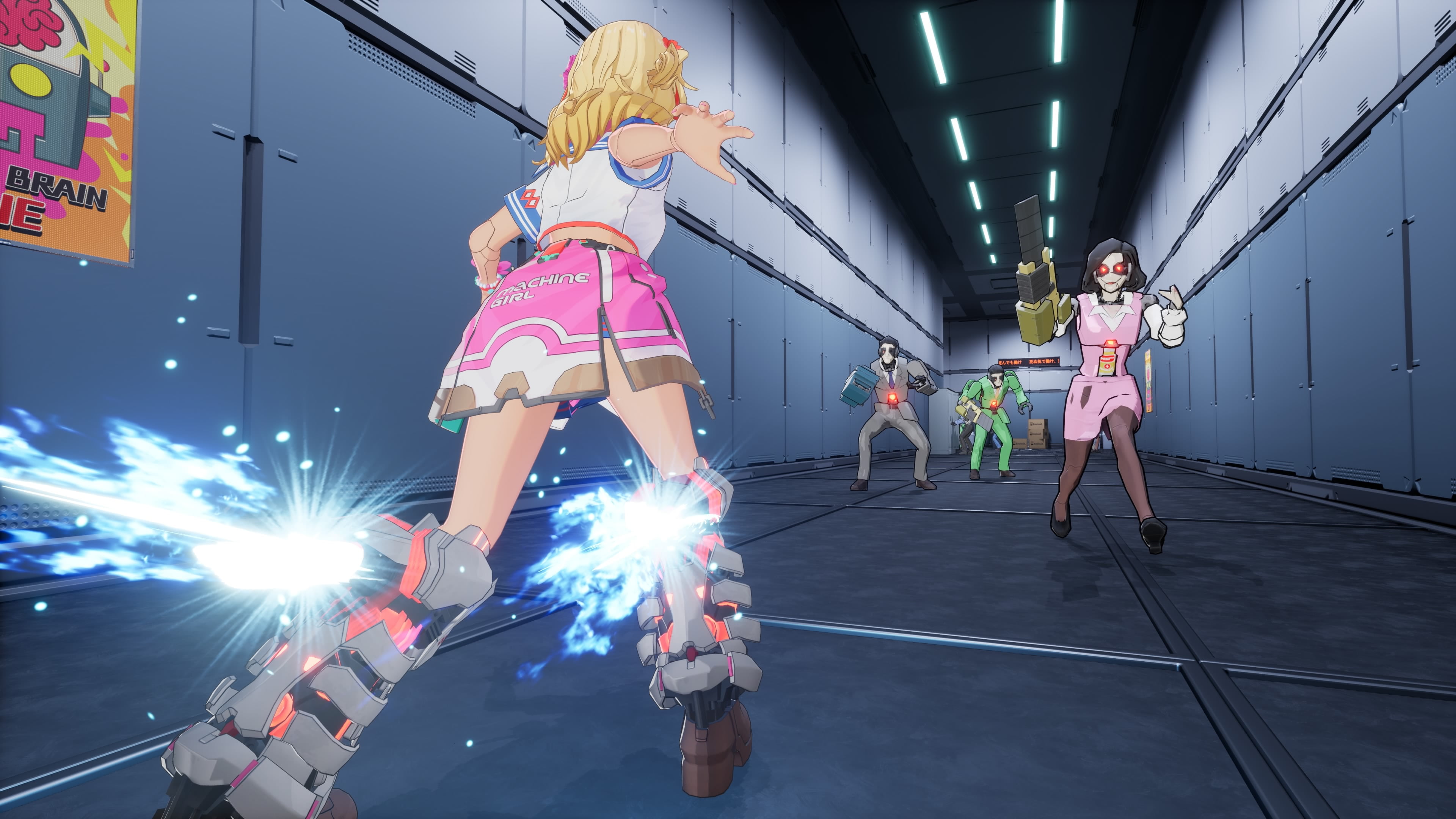 Full Metal Schoolgirl - Combat System