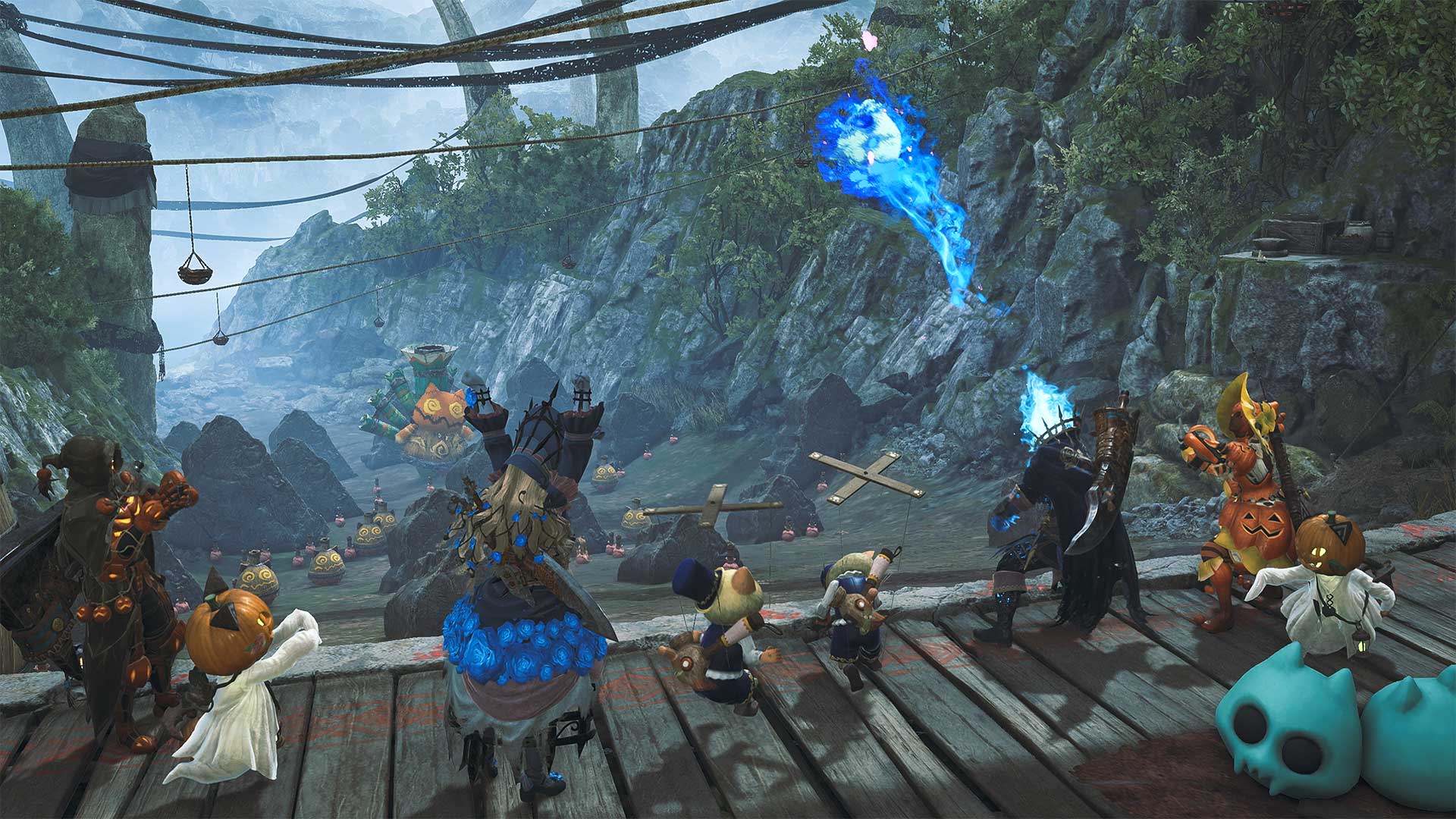 Intense combat with colorful Pals