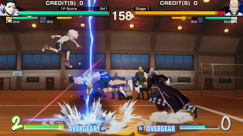 3v3 tag team combat with OverGear mechanic