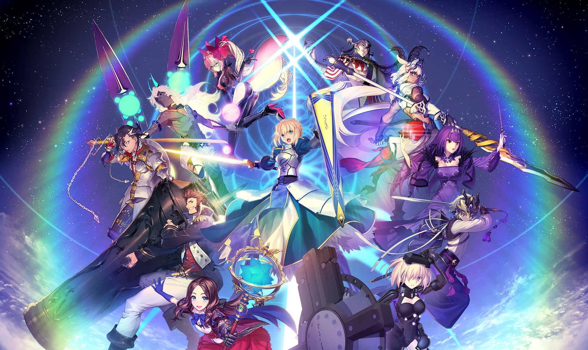 Servant ensemble key visual