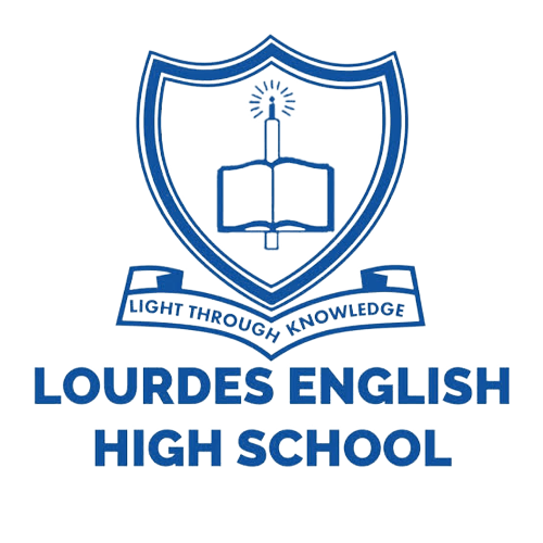 lourdes english high school logo