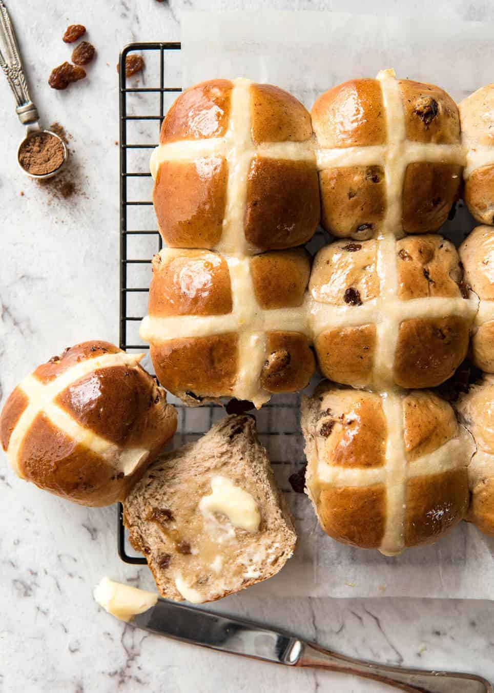 Hot Cross Buns - Half Dozen - Pick Up Friday 7th April
