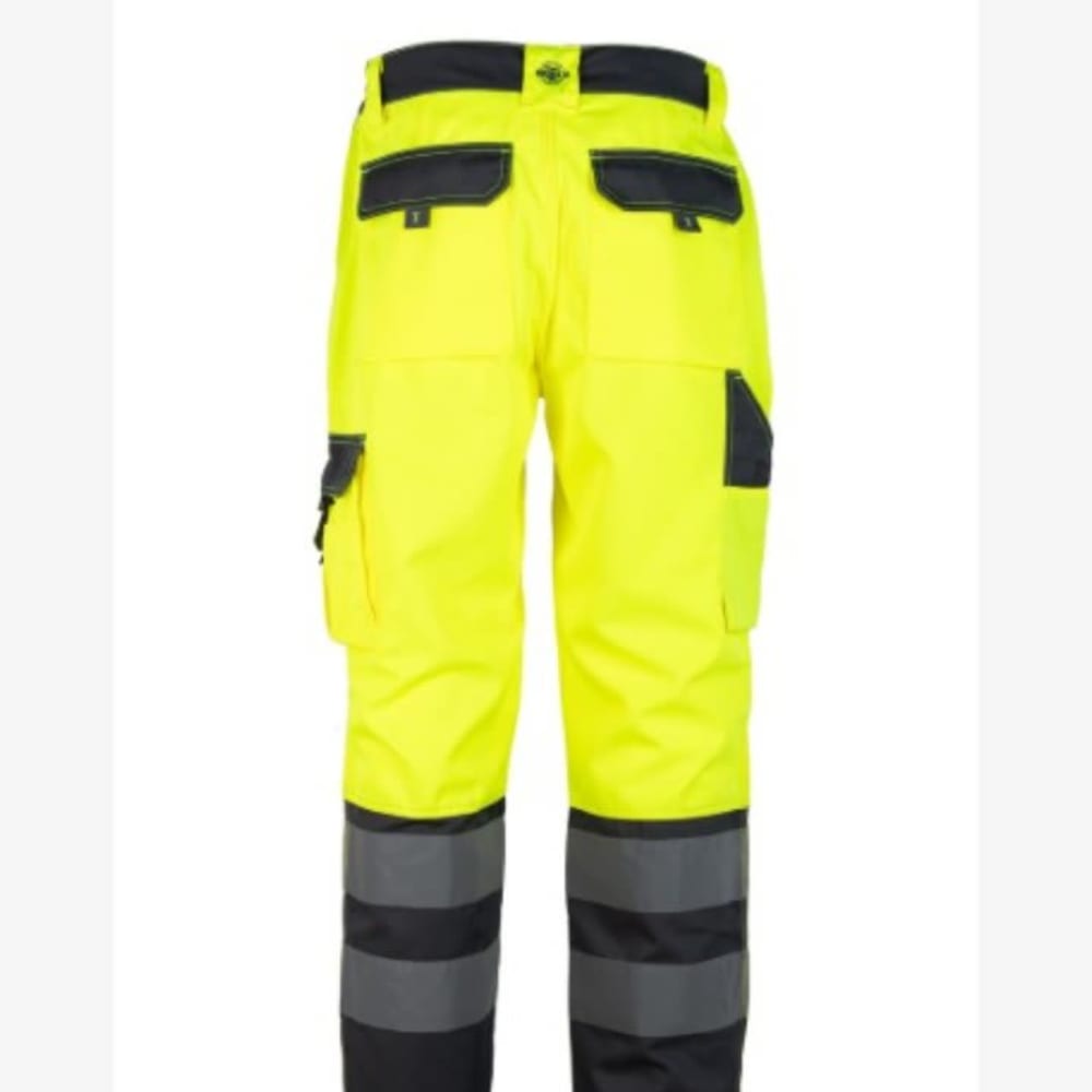 PANTALON ALTA VISIBILIDAD BI-COLOR CLASE 2 HOMBRE