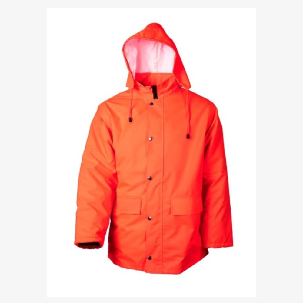 PARKA GUARDIA ROJO ALTA VISIBILIDAD H/M