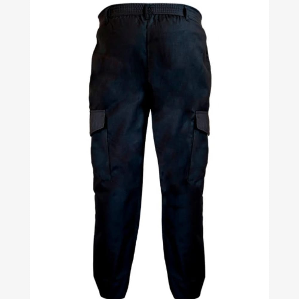PANTALON NEGRO MODELO CARGO