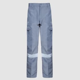 PANTALON CARGO POPLIN CON REFLECTANTE