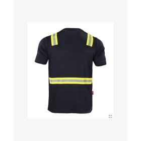 POLERA HIBRIDA DUAL HI-VIS HOMBRE MANGA CORTA