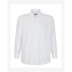 BLUSA OXFORD CLASSIC MANGA LARGA MUJER