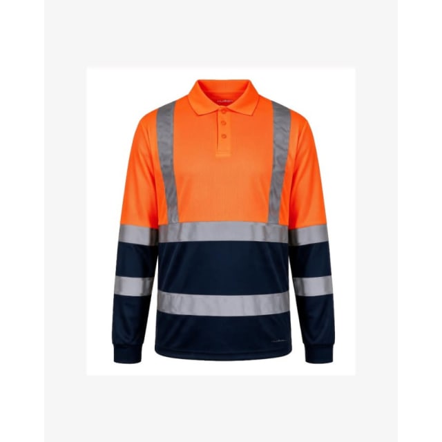 POLERA PIQUE COOL DRY HI - VIS BI COLOR KUMEN