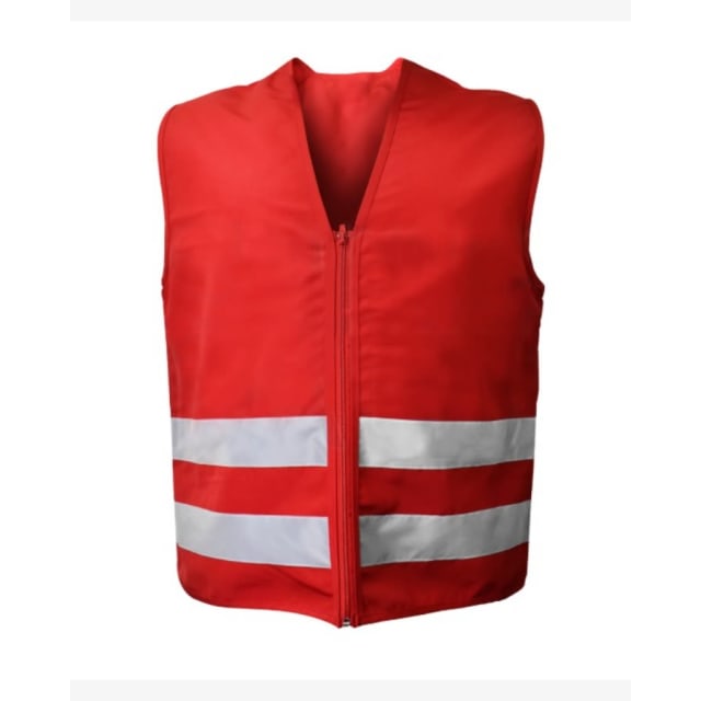 CHALECO GEOLOGO ROJO DE TRABAJO MODELO COPPER