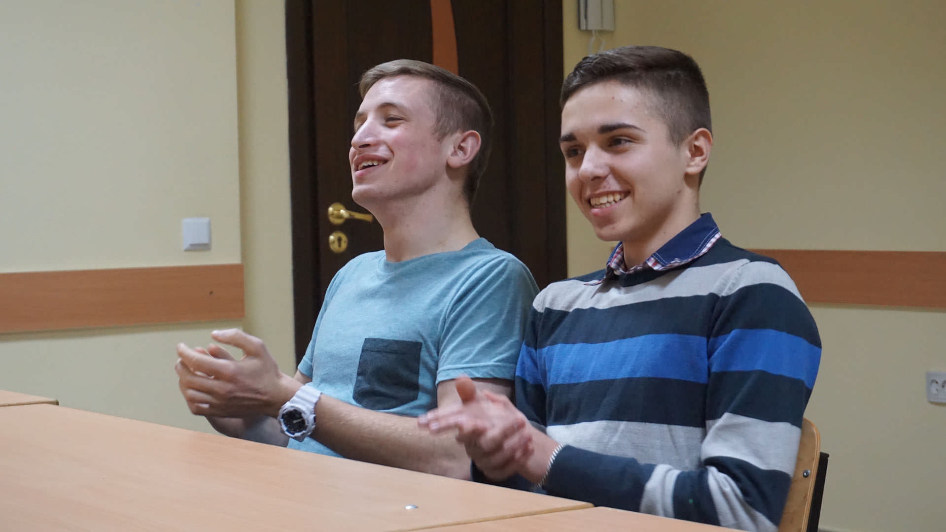 Stepan with friend | Orphan's Promise