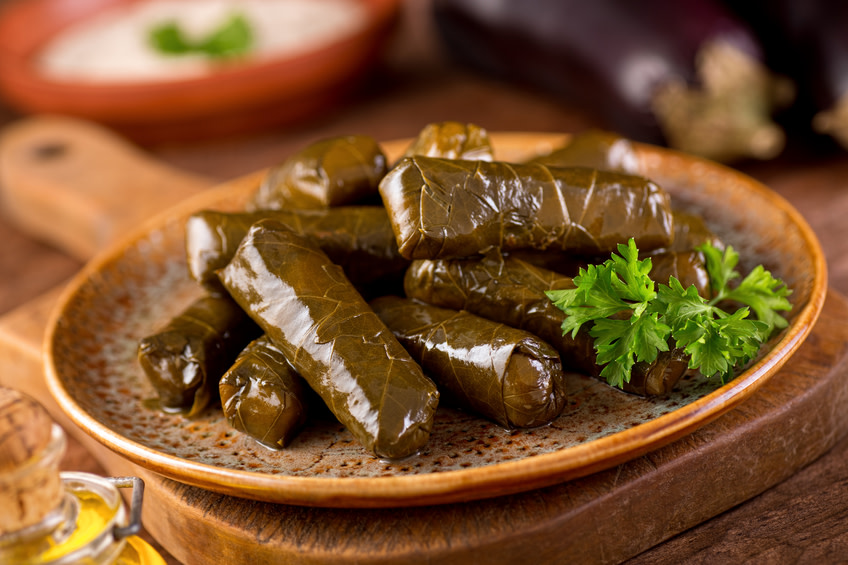 Yaprakes Finos (Sephardic Stuffed Grape Leaves) Kosher Recipes OU