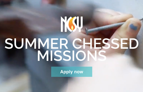 Join NCSY's Chessed Missions This Summer