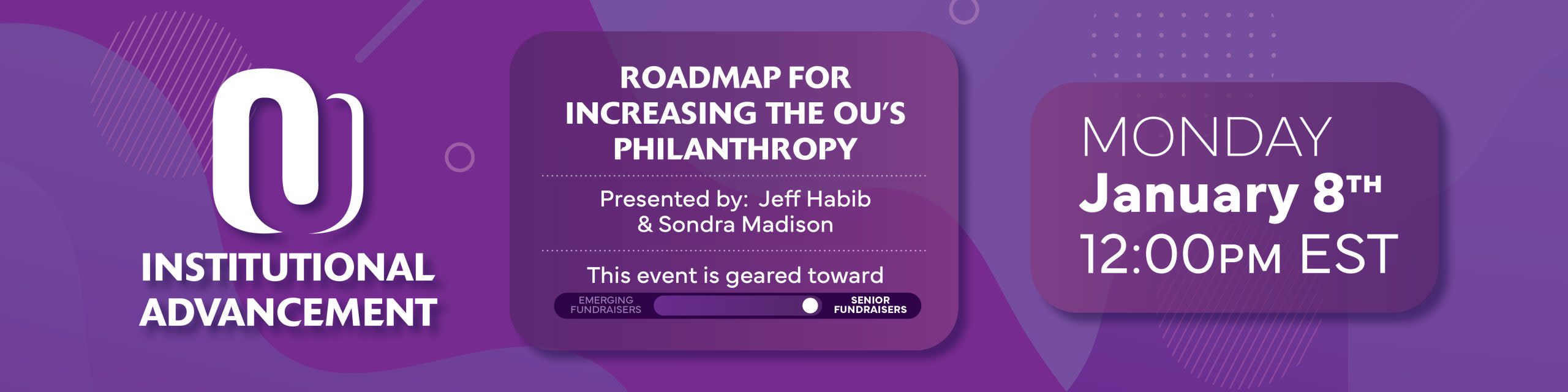 Increasing Philanthropy – Virtual Event Registration