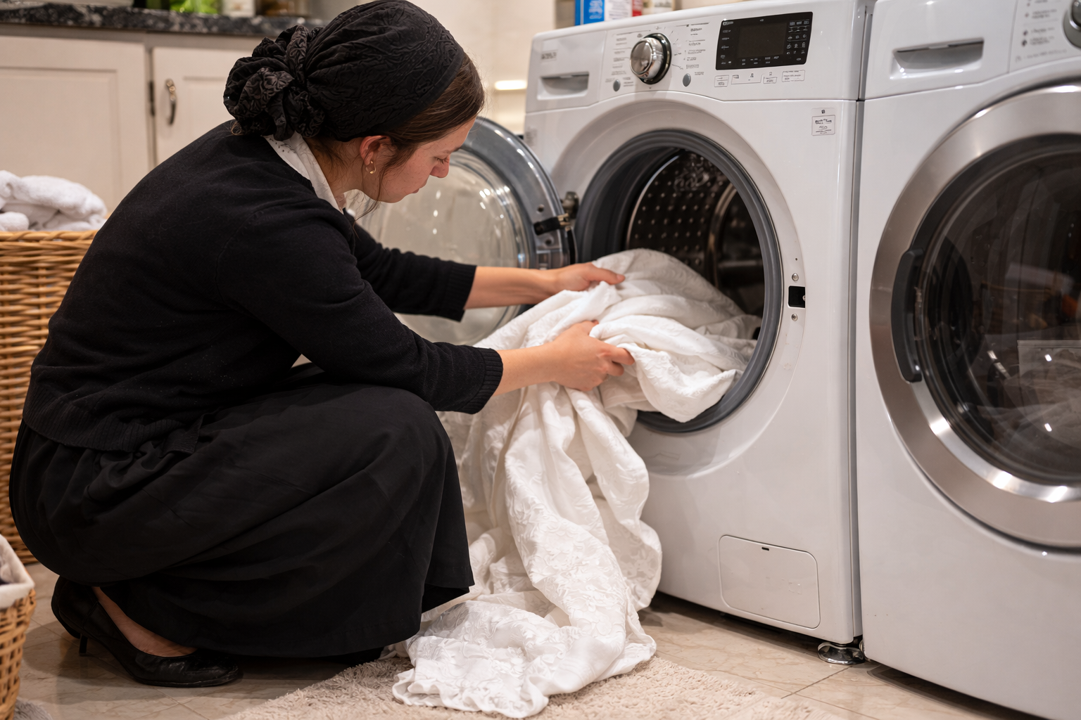Ha’golas Keilim: Do You Need to Kasher Your Kiddush Cup? Can You Just Put Your Tablecloth in the Laundry?