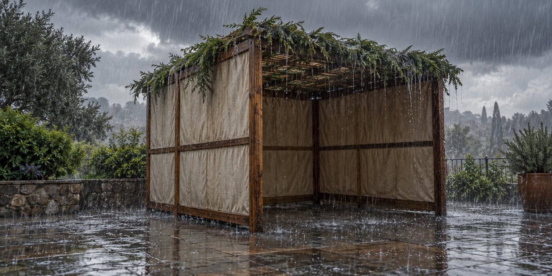 Rain on the First Night of Sukkos – Is Hashem Rejecting Us?