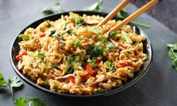 SPUNKY SPICY STIR-FRIED RAMEN