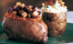 Baked Sweet Potatoes Stuffed with Cranberries, Pears & Pecans – Kosher Recipes | OU Kosher Certifica