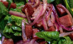 Warm Roasted Red Pepper and Salami Salad – Kosher Recipes | OU Kosher Certification – OU Kosher Cert